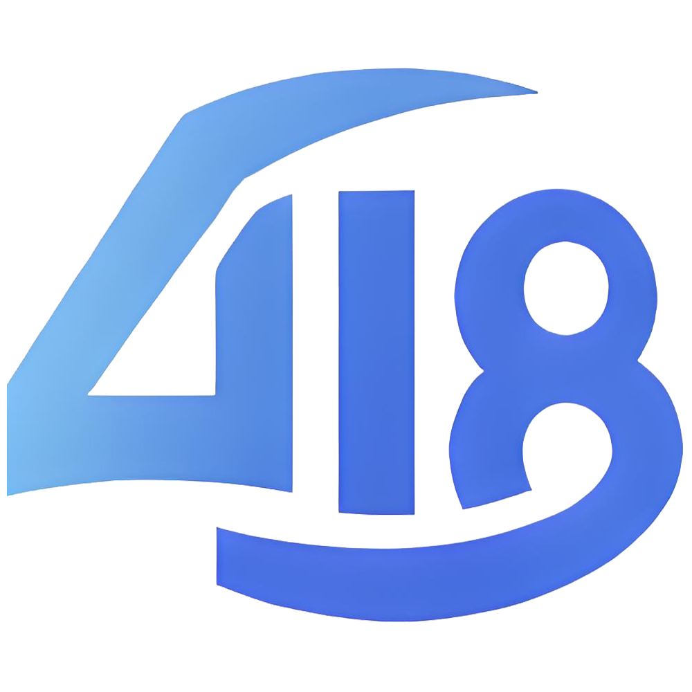 418